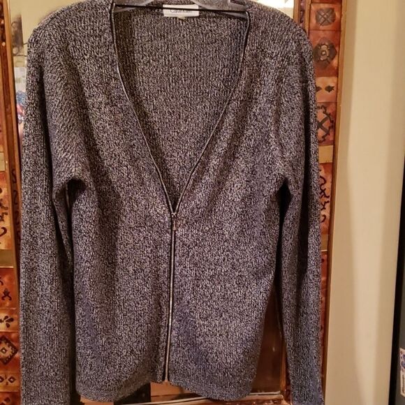 Calvin Klein full zip sweater NWOT - Picture 1 of 3